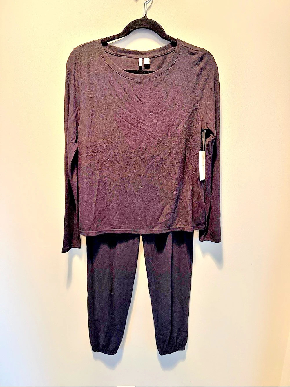 Nordstrom Black Pajama Set Size Small NWT
